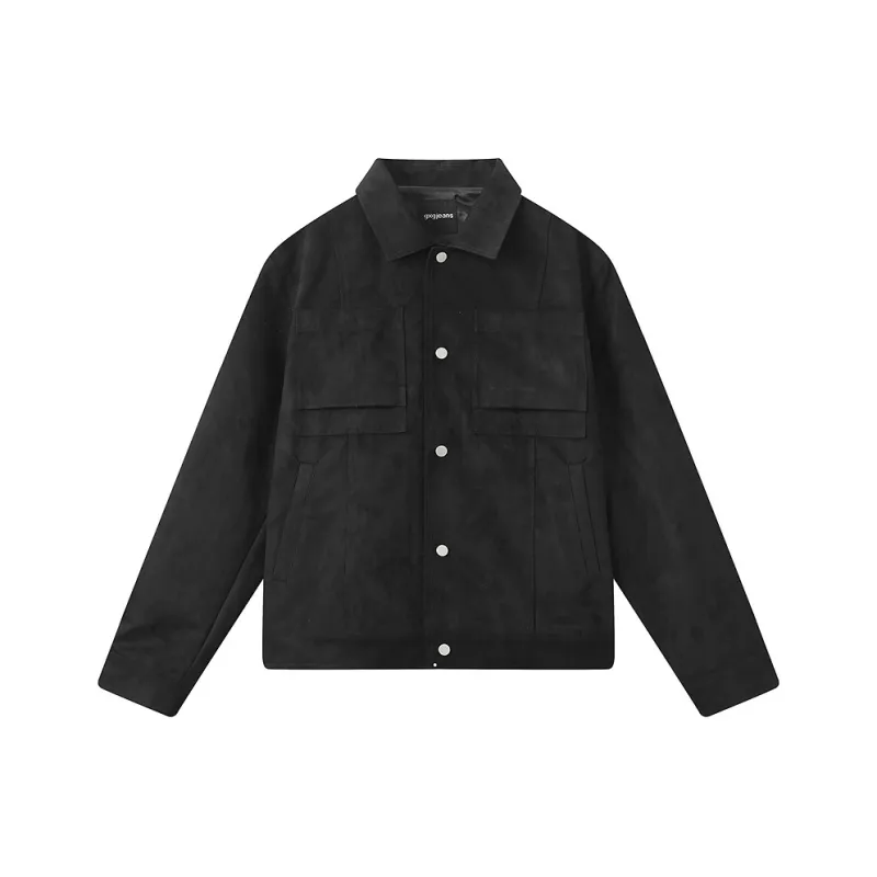 Gxg Jeans Jackets Coats Men's Black-0