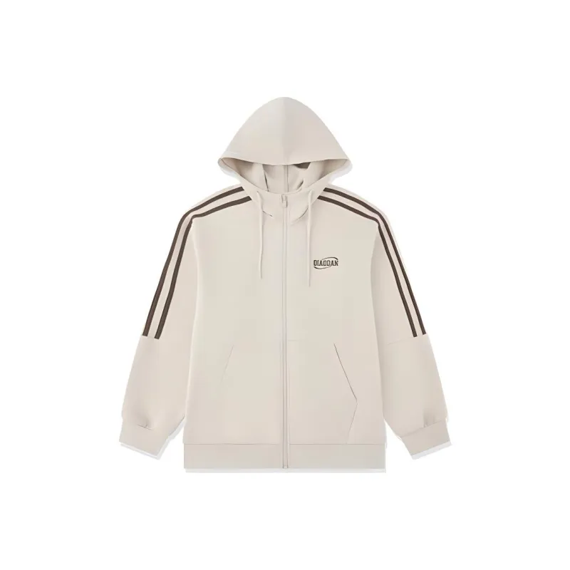 QIAODAN Quality Drying Sports Lifestyle Collection Jackets Coats Men's Cloud Frost-0