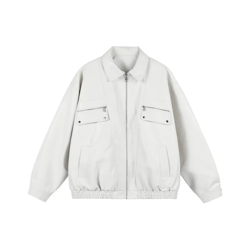 DARKCIRCLE Leather Jacket Unisex-2