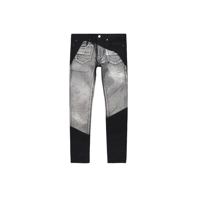 PURPLE BRAND Holographic Fragment Over Black 'Black'-0