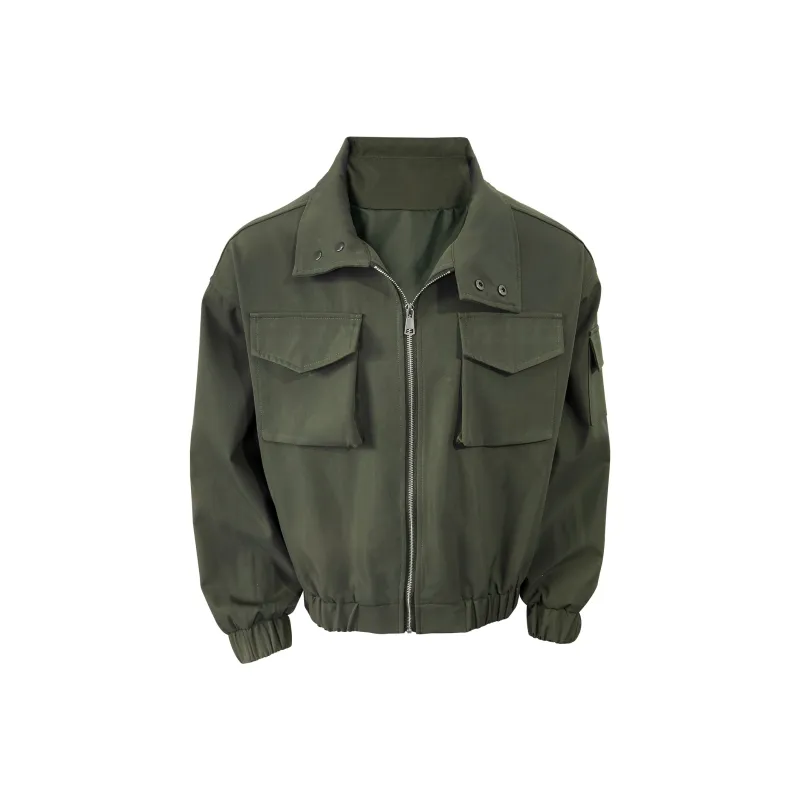 FORCEPULR Jackets Coats Unisex Pea Green-4