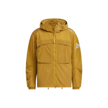 Adidas CITY ESCAPE SHINY KWRINKLE RIPSTOP Jacket Men's Soft Bronze