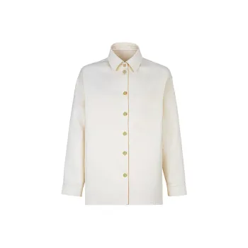 FENDI SS24 Jackets Coats Men's White