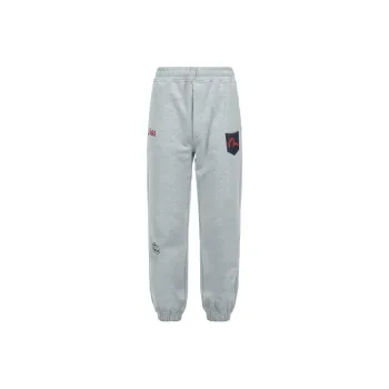 Asics X EVISU Knitted Sweatpants Men Heather Gray