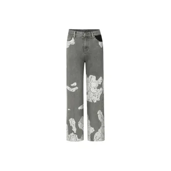 MEGALAXY Jeans Unisex Gray