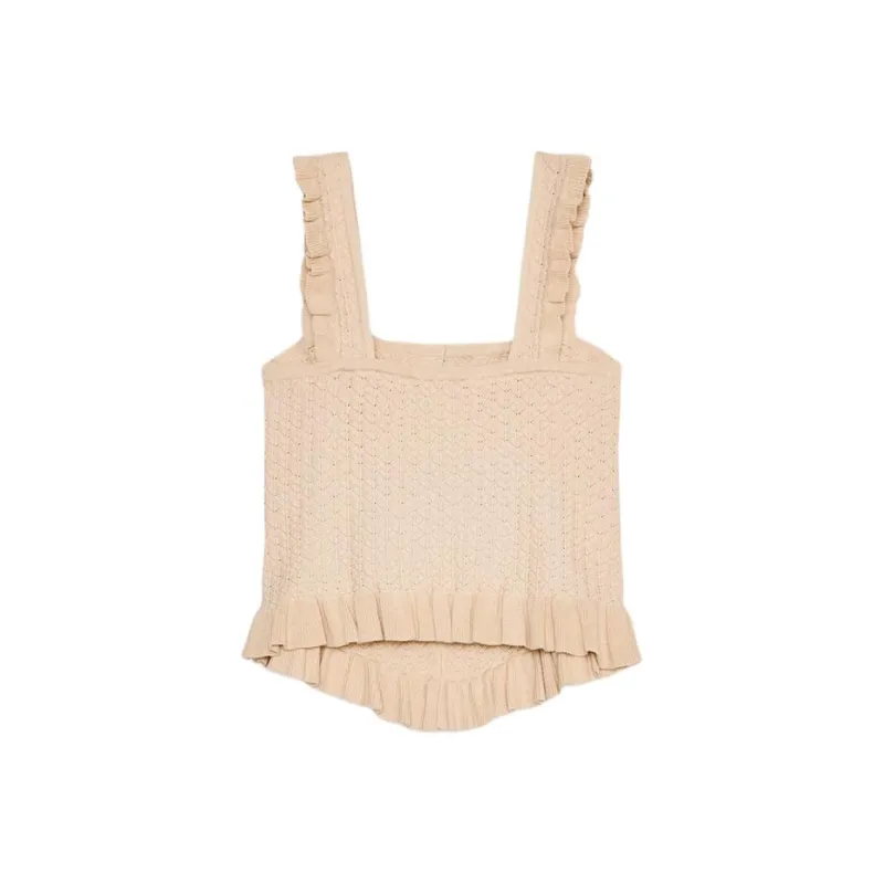 ZARA Tank Top Women's Washable Pink-1