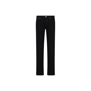 EMPORIO ARMANI J75 Slim fit Stretch Denim Jeans With Gold Details