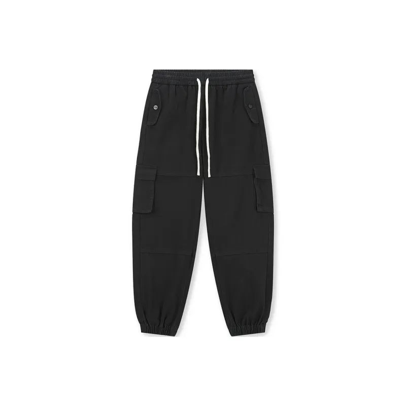 BONELESS Cargo Pants Unisex Dark Gray-0