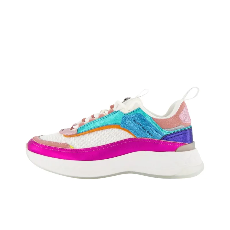 Kurt Geiger London Kensington Low Top Casual Shoes Women's Fuchsia-0