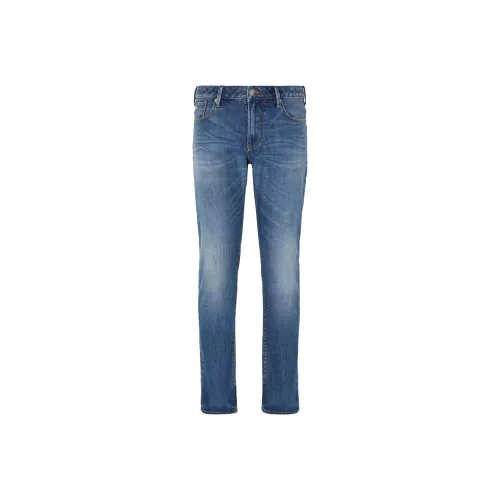 EMPORIO ARMANI J06 Slim fit Bleached effect Comfort denim Jeans