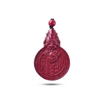 Dora Skewers Cinnabar Pendants Unisex