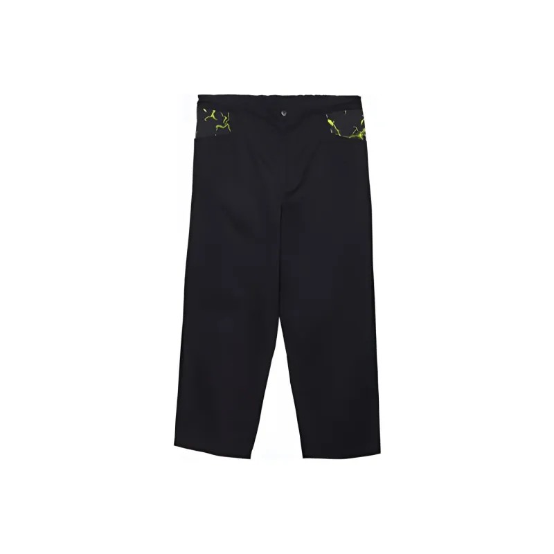 New Era Casual Pants Unisex Black-0