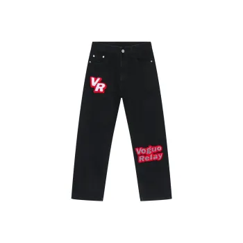 Voguo Relay Jeans Unisex Black