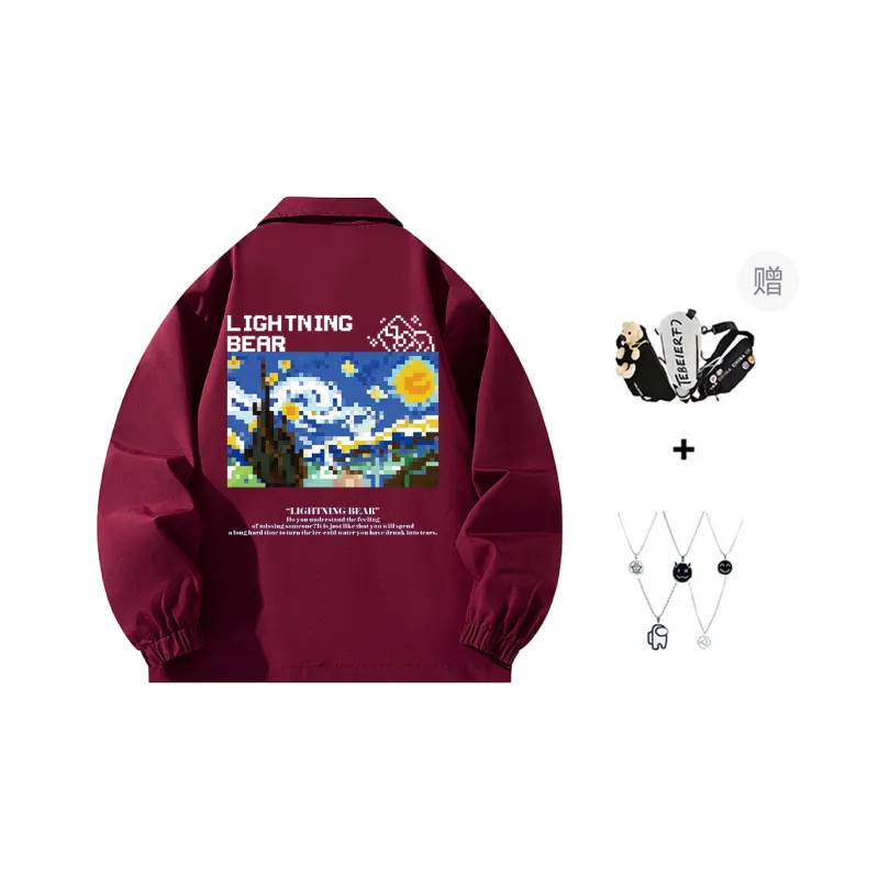 LIGHTNING BEAR Jackets Coats Unisex-21