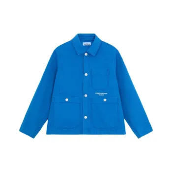 STONE ISLAND Marina Jackets Men Bright Blue