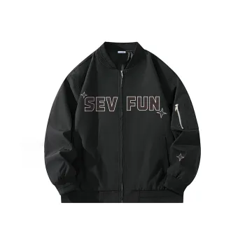 7 SEVFUN Jackets Coats Unisex Black