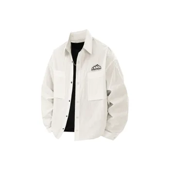 CHARLIE GOLF Jackets Coats Unisex Cream White