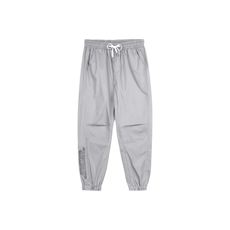GUKUUL Casual Pants Men's Light Gray-0