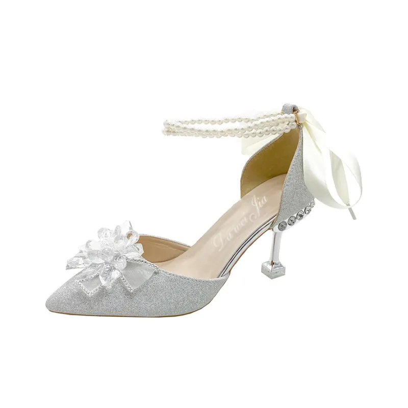 Dawei's House Slim Heel High Heels Women's Gift Box Set-2