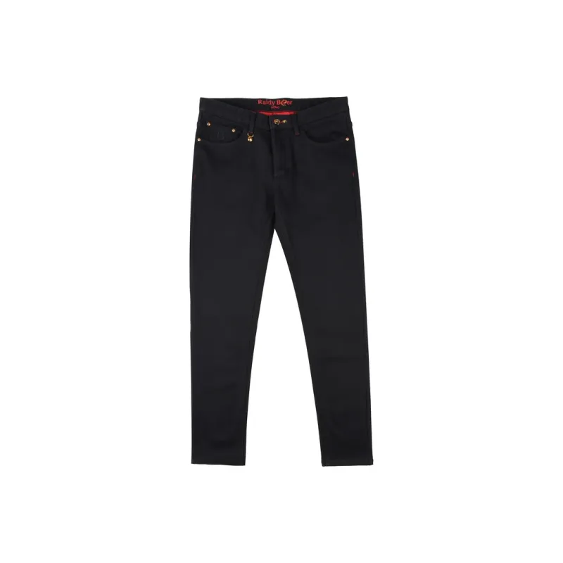 Raidy Boer Jeans Men Black-0