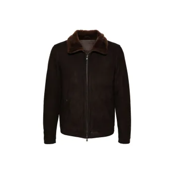 BARBA Dennis Shearling Jacket