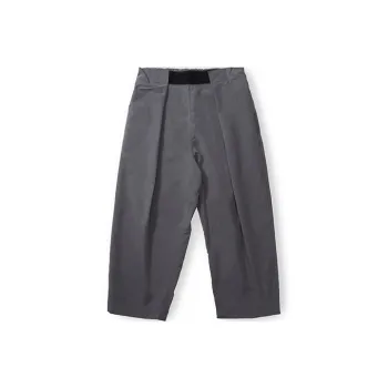 TEKABLU Tapered Pants Casual Pants Men's Ceramic Gray