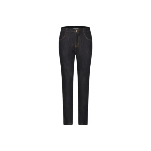 Biyin Leufen Jeans Men's Dark Blue
