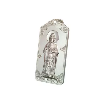 BKBU 999 Fine Silver Foot Silver Pendants Unisex