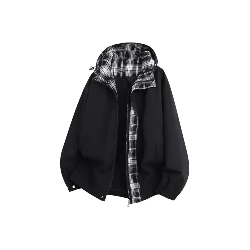 K411 Jackets Coats Unisex Black