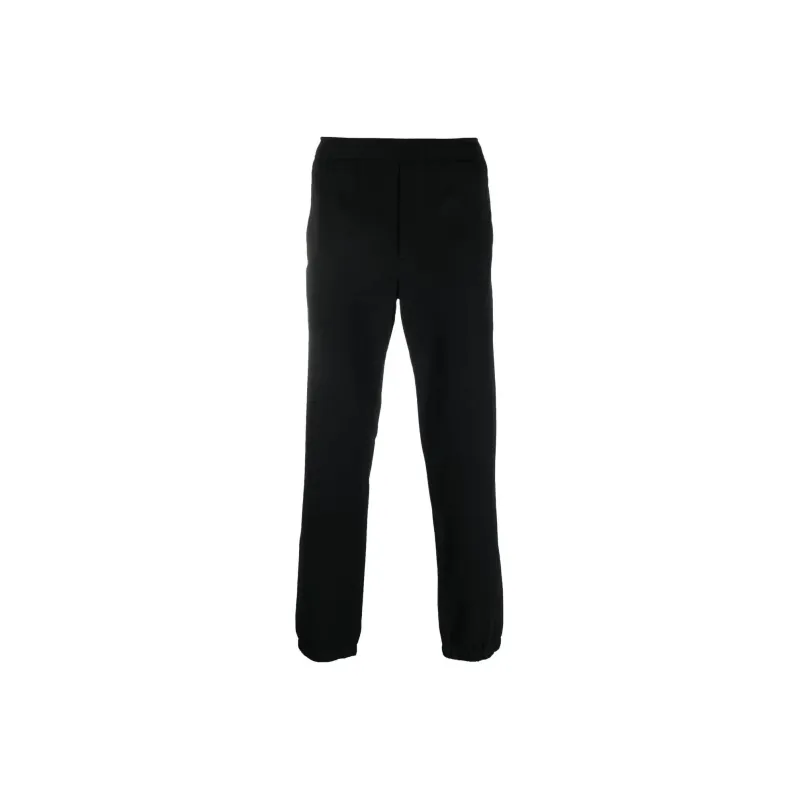 THEORY Knitted Sweatpants Men Black-0