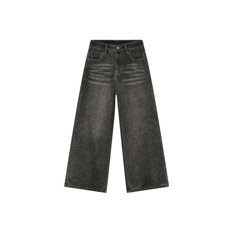 Voguo Relay Jeans Unisex Black Gray-0
