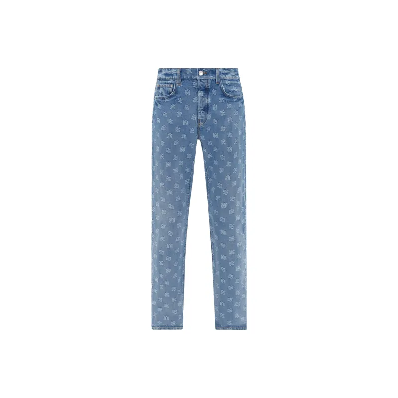 AMIRI Ma Paisley Jacquard Jeans-0