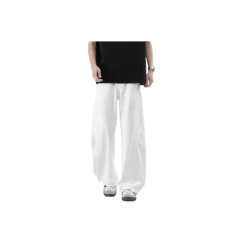 ADOONGA Jeans Unisex White