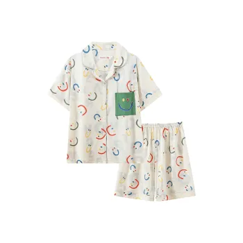 Maultiay Pajama Set Men's Apricot