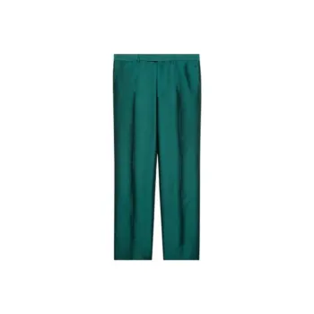 GUCCI Love Parade FW22 Casual Pants Men's Green