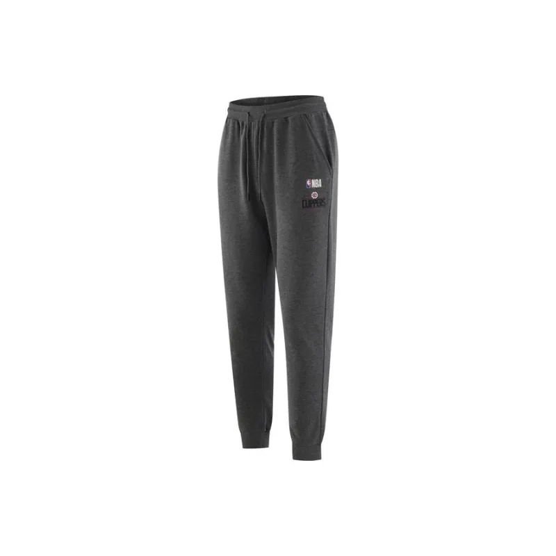 NBA Knitted Sports Pants Unisex Black-2