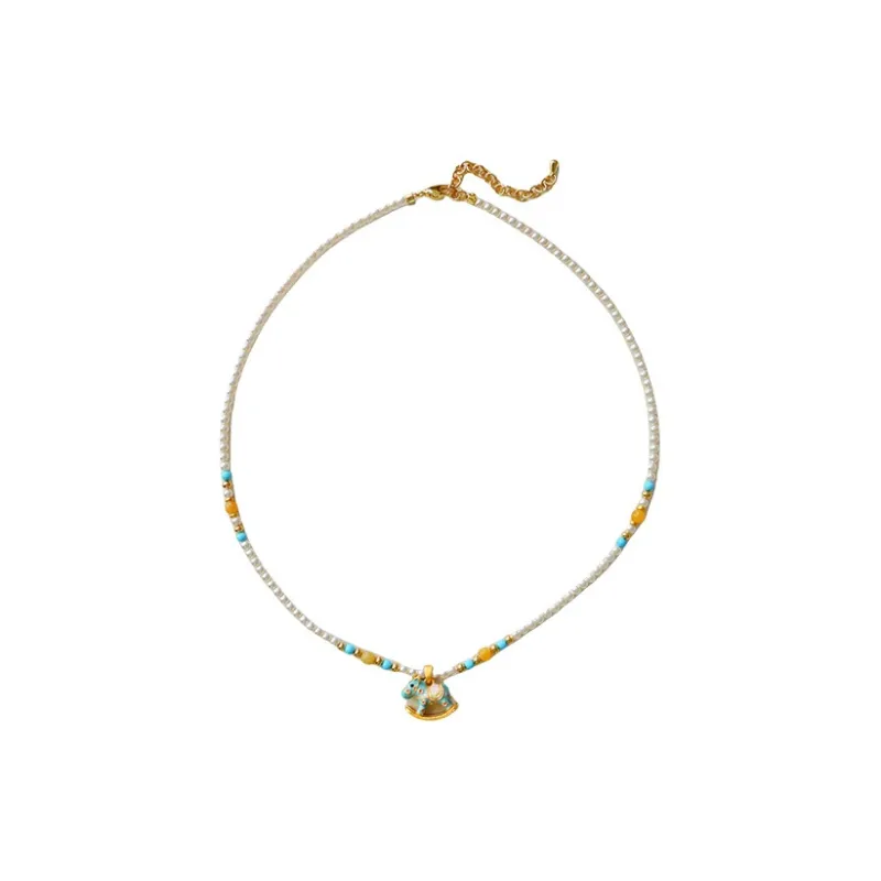 ZWU Shijia Pearl Necklaces Women's-0