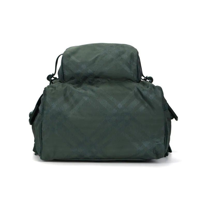 Burberry Polyamide Backpack Men's Vine Green-3