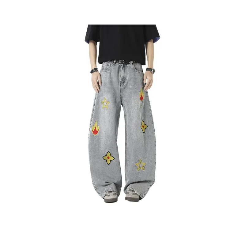 NEAR HERE Jeans Unisex-5