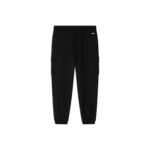 Pony Cargo Pants Men Black