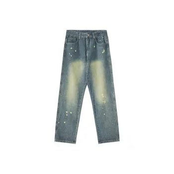 SIFLYTO Jeans Unisex Vintage Blue
