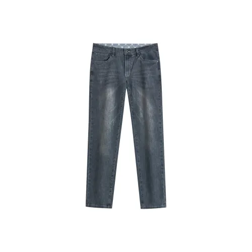 Dance With Wolves Jeans Men's Blue Gray