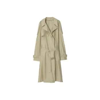 Burberry Silk Trench Coat