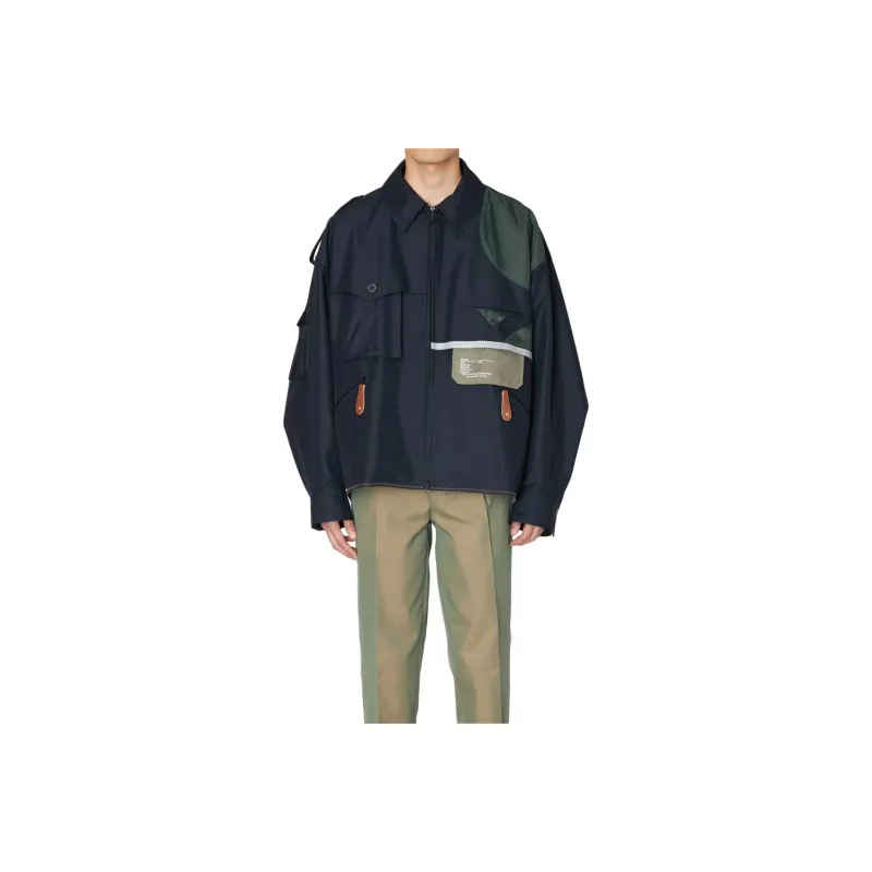 KOLOR Zip up Shirt Jacket-0