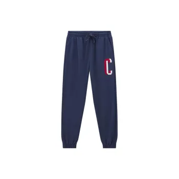 Champion Knitted Sweatpants Men Navy Blue