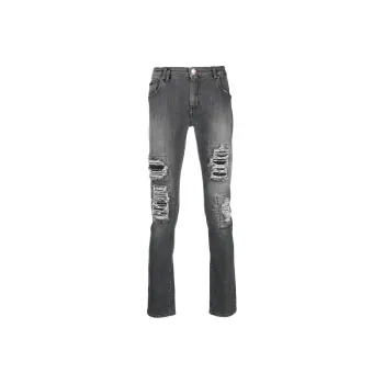 PHILIPP PLEIN Rock Star Mid rise Slim fit Jeans