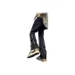 Black Back Double Zippers