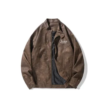 FORCEREPUBLIK Leather Jacket Unisex