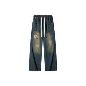 WKOOG Jeans Unisex Nostalgic Green