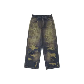HKRXEC Jeans Unisex Image Color